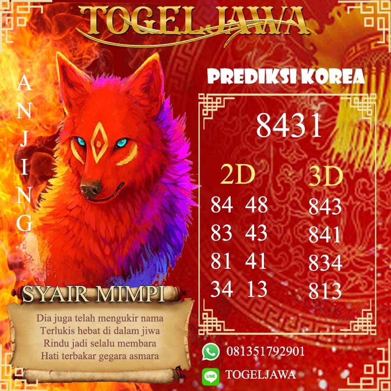 PREDIKSI JITU KOREA (KOR) 10 Mei 2021