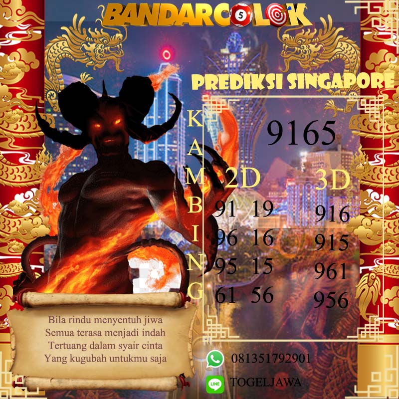 PREDIKSI JITU SINGAPORE (SGP) 23 OKTOBER 2021